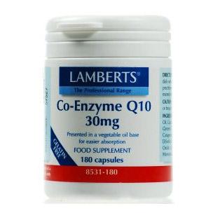 Lamberts Co-Enzym Q10 30mg Vegacapsules Lamberts Co-Enzym Q10 30mg Vegacapsules