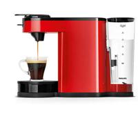 Philips HD6592/84 Pad- en Filterkoffiezetapparaat Rood/Zwart - thumbnail