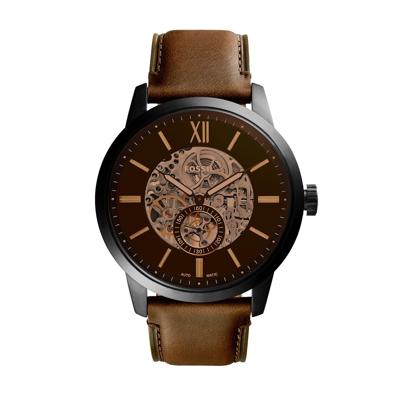 Horlogeband Fossil ME3155 / TOWNSMAN Leder Bruin 24mm