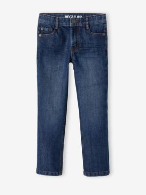 Rechte jeans voor jongens, waterless ongewassen denim