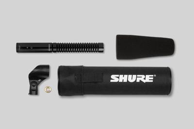 Shure VP82 microfoon Zwart Shotgun-microfoon