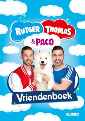 Rutger, Thomas en Paco vriendenboek