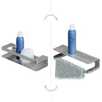 Tiger Douchemand of Handdoekrek Caddy 35 cm RVS Geborsteld - thumbnail