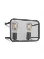 Home sweet home weave wandlamp 2L zwart - thumbnail