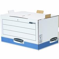 Bankers Box archiefdoos, formaat 54 x 32,5 x 37,5 cm, blauw - thumbnail