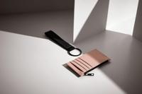 Atlantis BG326 Matte PU Card Holder - Nude-Pink - 13 x 7 cm - thumbnail