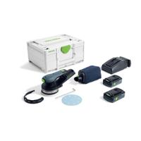 Festool ETSC 2 125 4,0 I-Plus 577736 Excentrische accuschuurmachine 18 V Ø 125 mm - thumbnail