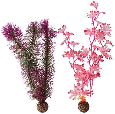 BiOrb zeewier set medium roze aquarium decoratie BiOrb zeewier set medium roze aquarium decoratie