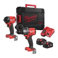 Milwaukee m18 fpp2a3-502x fuel power pack | m18fpd3 & m18fid3 | 2x 5.0 ah accu + lader | in hd-koffer - 4933480873 - thumbnail