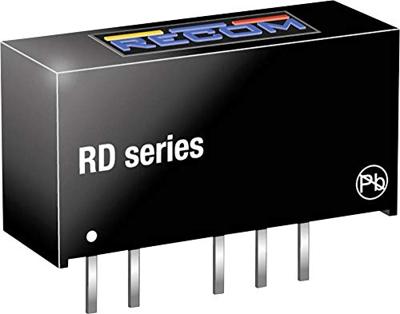 RECOM RD-2405D DC/DC-converter, print 200 mA 2 W Aantal uitgangen: 2 x Inhoud 1 stuk(s)