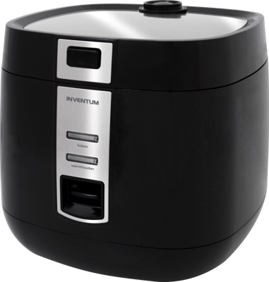 Inventum RK140ZW rijstkoker Zwart, Roestvrijstaal 1,4 l 540 W