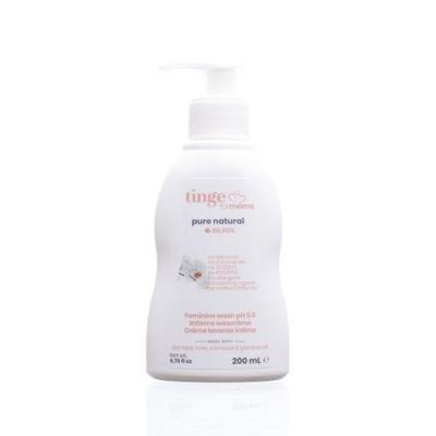 Tinge For Moms Feminine Wash pH 5.5 200ml Tinge For Moms Feminine Wash pH 5.5 200ml