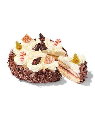 HEMA Slagroomtaart kerst 8 p.