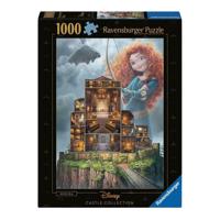 Ravensburger legpuzzel disney castles merida, 1000st. - thumbnail