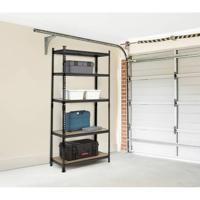 TOOLCRAFT TO-9919458 Stellingkast (extra stevig) 120 kg (b x h x d) 800 x 1800 x 400 mm Metaal, Hardboard Antraciet/zwart - thumbnail