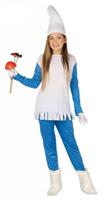 Smurfin kostuum kind blauw - thumbnail