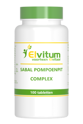 Elvitum Sabal Pompoenpit Complex Tabletten Elvitum Sabal Pompoenpit Complex Tabletten