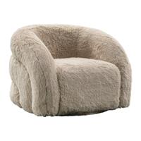 Richmond Fauteuil 'Arcus' Fluffy, kleur Zand - thumbnail