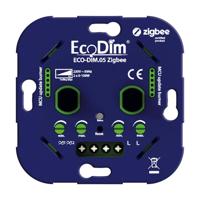 Zigbee led dimmer duo van ecodim - 0-100w fase afsnijding - geschikt voor 2 groepen - thumbnail