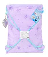 Rugtas met Koordjes Frozen Spirit Lila 26 x 34 x 1 cm - thumbnail