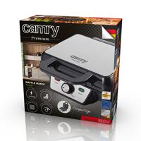 Camry CR 3046 wafelijzer 2 wafel(s) Zwart 1000 W - thumbnail