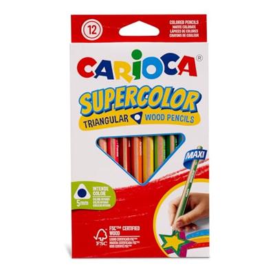 Carioca Supercolor kleurpotloden set van 12