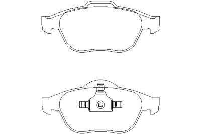 Remblokken set 2324502