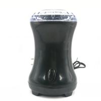 Elektrische koffiemolen Bean slijpen huishoudelijke keuken gereedschap (zwart) - thumbnail