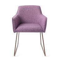 Jesper Home Eetkamerstoel 'Hofu' Slide Rose, kleur Violet Daisy - thumbnail