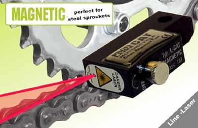 PROFI PRODUCTS kettinglijntester "cat laser" chain alignment tester pp cat-line laser