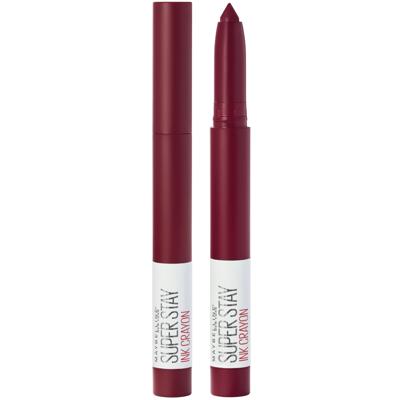 Maybelline SuperStay Ink Crayon Lipstick - 55 Make it Happen - Rood - Matte Lippenstift - 14 gr.