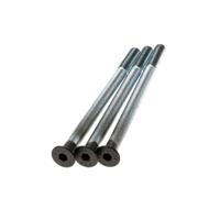 Montageset greep-greep zwart dd 78mm - thumbnail