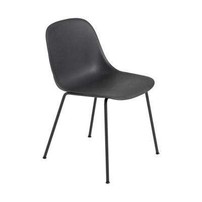 Muuto Fiber Side eetkamerstoel zwart