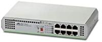 AT-GS910/8-50 Switch Layer 2 Gigabit Unmanaged - 8 x 10/100/1000T - Internal PSU - DIP Switch configurable - thumbnail
