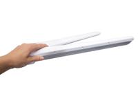 Werkpleklamp maul craft duo led met tafelklem wit - thumbnail