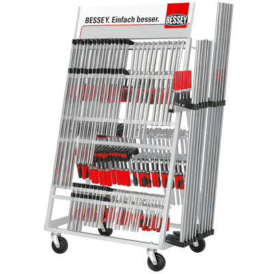 Bessey Lijmtangenwagen, incl. lijmtangen - ZW2-A99-2K - ZW2A992K Bessey Lijmtangenwagen, incl. lijmtangen - ZW2-A99-2K - ZW2A992K