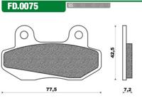 Schijfremblok fd0075 nsr/china - thumbnail