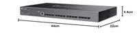 TP-Link TL-SX3016F netwerk-switch Managed L2/L2+ Geen Zwart - thumbnail