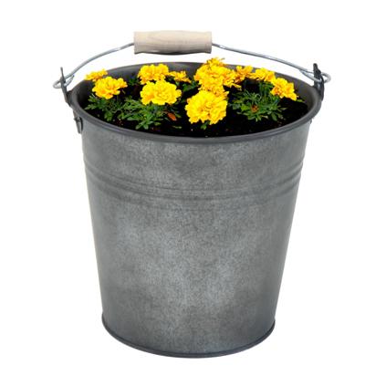 Mcollections Emmer Zink - Ø18 × H18 cm - Zwart