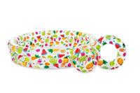 Intex fruitprint zwembad 132x28 Set - thumbnail
