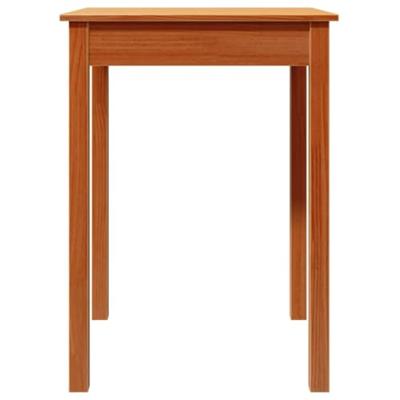 Wandtafel 55x55x75 cm massief grenenhout wasbruin Wandtafel 55x55x75 cm massief grenenhout wasbruin