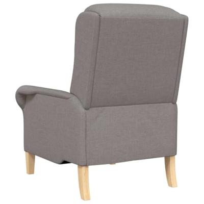 Fauteuil Taupe 76 x 94 x 102 cm Stof