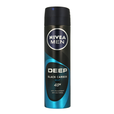 Nivea Men deodorant spray deep beat 150 Milliliter