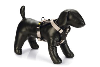 Beeztees Parinca Premium Y-Tuig - Hondentuig - Nylon - Lichtgrijs