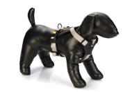 Beeztees Parinca Premium Y-Tuig - Hondentuig - Nylon - Lichtgrijs - thumbnail