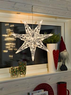 Konstsmide 6110-103 Ster Warmwit LED Energielabel: F (A - G)