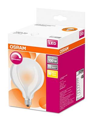 OSRAM HOMELIGHTING 4058075112131 LED-lamp Energielabel D (A - G) E27 Globe 13.8 W = 100 W Warmwit (Ø x l) 95 mm x 135 mm Dimbaar 1 stuk(s)