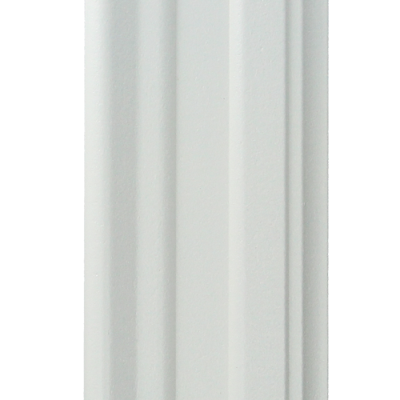 MDF Romantische architraaf 90x16 voogelakt RAL9010 - lengte 244cm