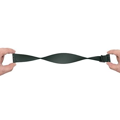 Elastische Solo Loop bandje - Groen - Geschikt voor Apple Watch 38mm / 40mm / 41mm / 42mm