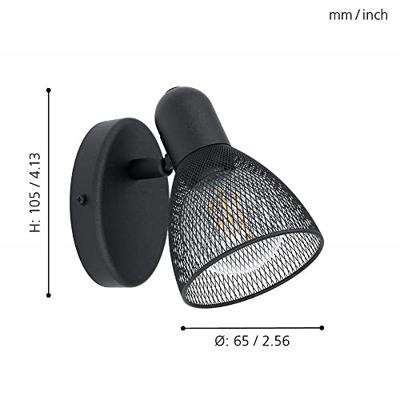 Eglo SpotCarovigno zwart - 98621